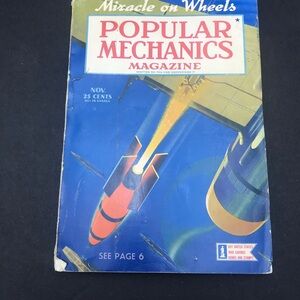 Popular Mechanics Magazine November 1942 Good vintage condition